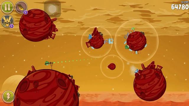 Angry Birds Space Red Planet level 1-30 смотреть онлайн