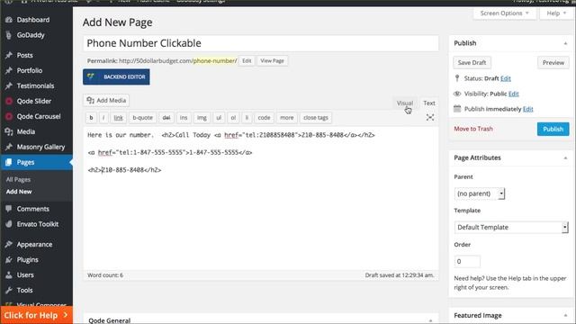 ? Make A Phone Number Clickable In WordPress - Updated 2023