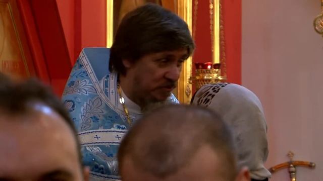 Освящение ПАТРИАРХОМ КИРИЛОМ Введенского храма. смотреть онлайн