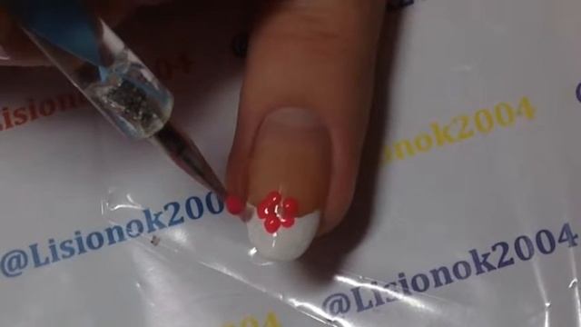 How to create Floral French Mani / Цветочный Френч Маникюр смотреть онлайн