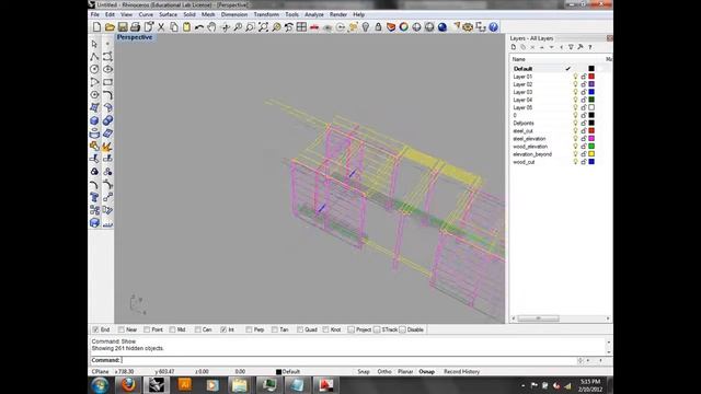 ARCH2102 - Module 5: Rhino Scaffold Model смотреть онлайн