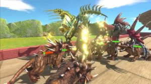 Giant Mantis of Evolution and Scourge of Evolution - Animal Revolt Battle Simulator