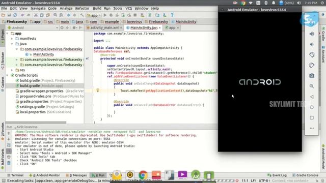 Firebase for Android Tutorial #1 | Simplified Explanation in Tamil | SkyLimit Tech смотреть онлайн
