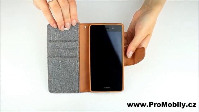 Ukázkové video pro jiný model telefonu - Pouzdro na mobil knížkové Canvas šedé смотреть онлайн