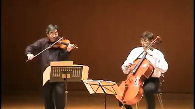RAVEL Duo-Sonate mov. 2 смотреть онлайн
