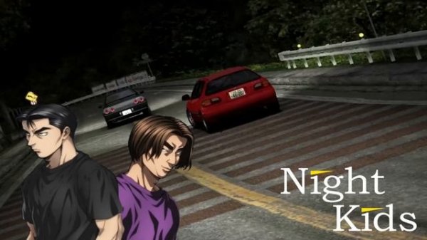 Initial D - Night Kids Eurobeat Mix