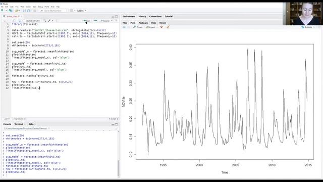 Fitting an ARIMA model in R смотреть онлайн