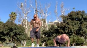 Burpees King and Iron Wolf  Super Bowl Routine(300 Burpees, 690 push-ups )