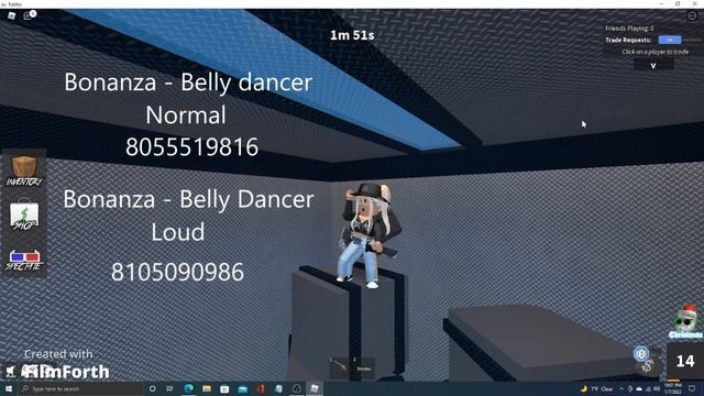 Roblox - Belly Dancer Code / Id смотреть онлайн