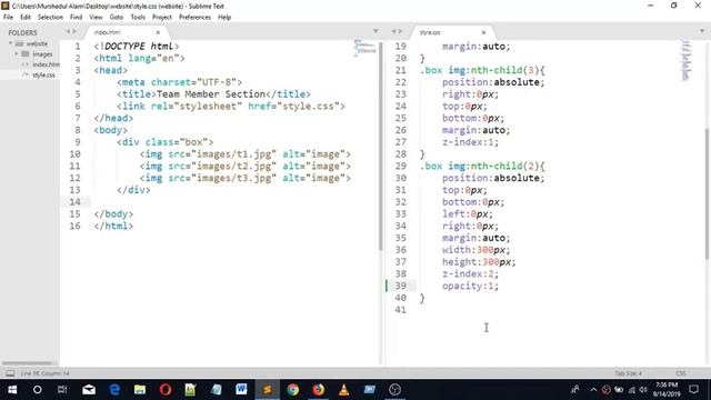 CSS3 Beginner Tutorial 2019 Bangla Part 39 Opacity Property смотреть онлайн