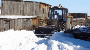 Отвал поворотный механический для МТЗ-80, 82