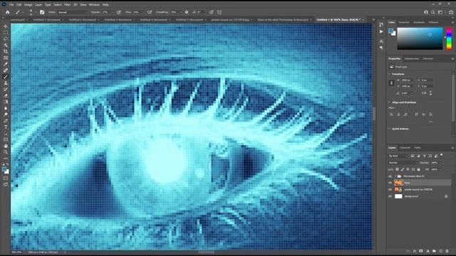 Glow in the Dark Portrait Actions | Free Glowing Effect Photoshop Actions смотреть онлайн