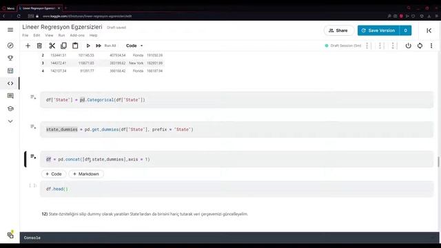 Kaggle Ortamında Python İle Doğrusal Regresyon Egzersizleri смотреть онлайн