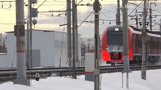 Ласточка пригородный электропоезд ЭС2Г смотреть онлайн