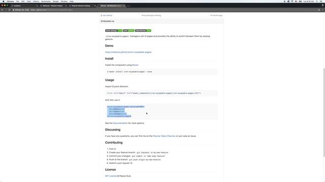 Use Polymer 1.0 to create pages that can be swiped смотреть онлайн