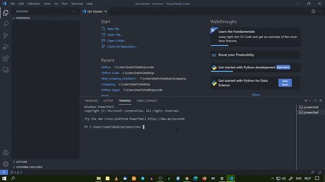 Install [Venv] Using VS Code 2022 | #pythonvirtualenv #pythoncreatevenv #pythonvirtualenvironment смотреть онлайн