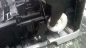 HP Photosmart C5283 All-in-One Откр.дверцу.устр.замятие в каретке и нажм.ОК для продолж.