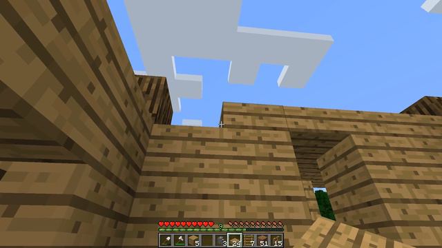 ✔ Minecraft: How To Make A Starter House (Wood And Cobblestone)