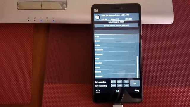 Xiaomi MI4C. Android 7.0. Способ восстановления после Bootloop. смотреть онлайн