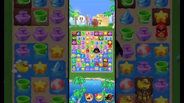 Angry Birds Match 3 - Level 155 смотреть онлайн