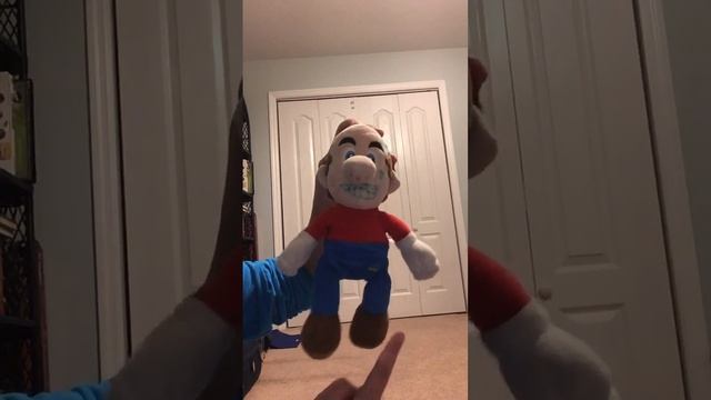 Drippy Mario doing Cure For Me dance смотреть онлайн