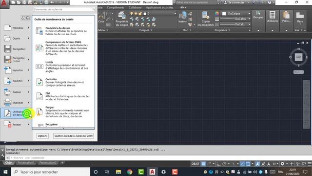 Formation Electricité - AUTOCAD 2020 - Introduction - بالدارجة смотреть онлайн
