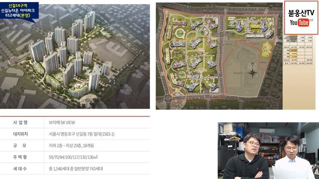 [붇옹산TV] 신길뉴타운, 보라매SK뷰에 대해서 최고의투자님과 함께 ^^ смотреть онлайн
