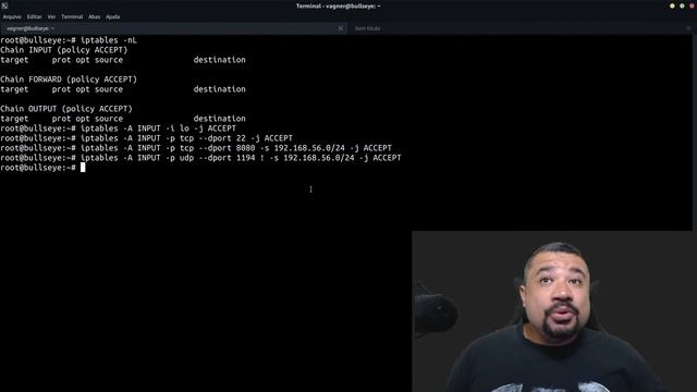 Uma introdução ao IPTABLES | Firewall no Linux смотреть онлайн