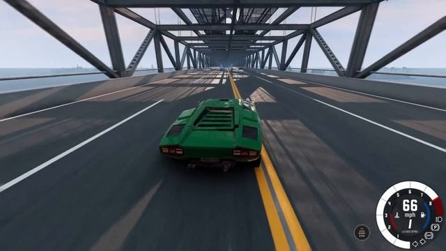 The NEW Lamborghini Countach Mod is the BEST Police Car in BeamNG Drive! смотреть онлайн