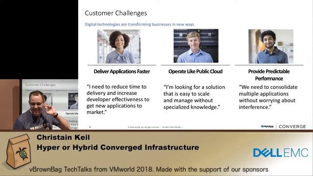 VMworld 2018 Christain Keil - Hyper or Hybrid Converged Infrastructure смотреть онлайн