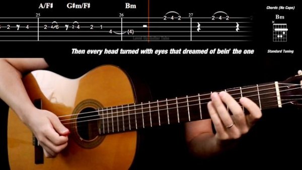 BILLIE JEAN Guitar Tabs | Cover | Tutorial (Michael Jackson)