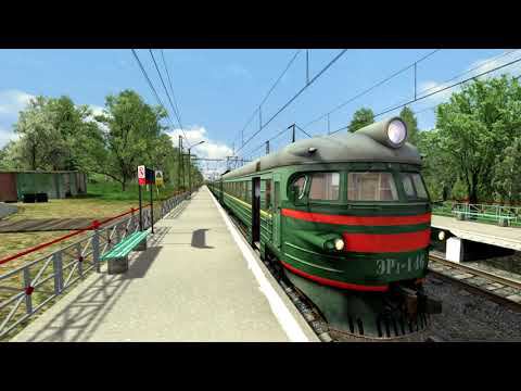 Train simulator classic ЭР1-146 Ожерелье (МСК парк) - Узуново смотреть онлайн