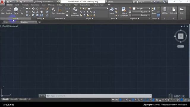 Pestañas o Cinta Ribbon en Autocad 2D | Curso de AutoCAD 2D #6 смотреть онлайн