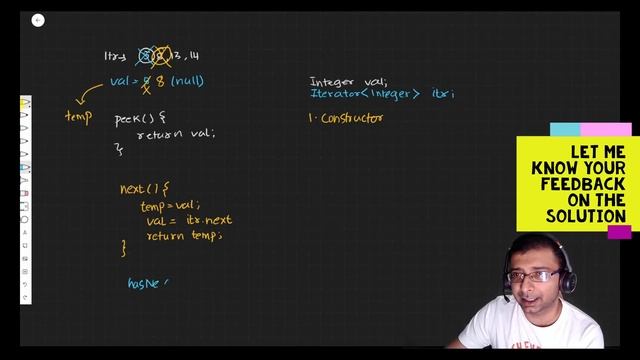 284. Peeking Iterator | Leetcode Medium смотреть онлайн