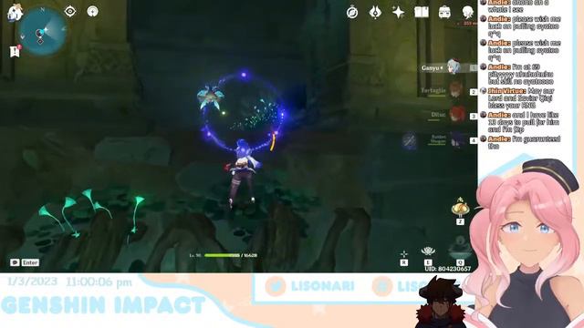 【GENSHIN IMPACT】happy birthday to chat w/ Niko Drakos смотреть онлайн