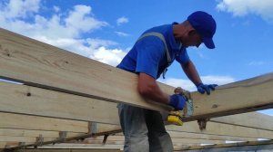 Почему гниют балки, лаги. Правильный монтаж балки, лаги Строй дом Краснояоск