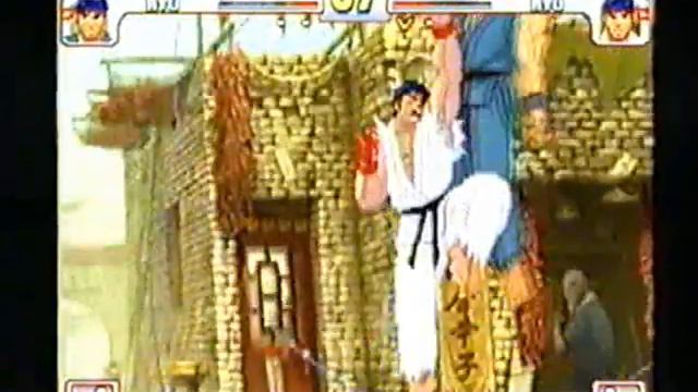 Street Fighter 3 blue Ryu (me) vs white Ryu (Alberto) смотреть онлайн