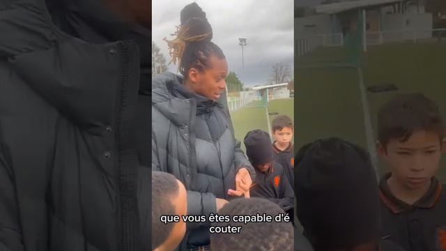 Visite de Gaétan Bong à Aulnay Academy 93 смотреть онлайн