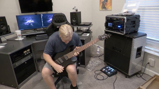 Ibanez RGMS8 guitar Unboxing and review (8 string) смотреть онлайн