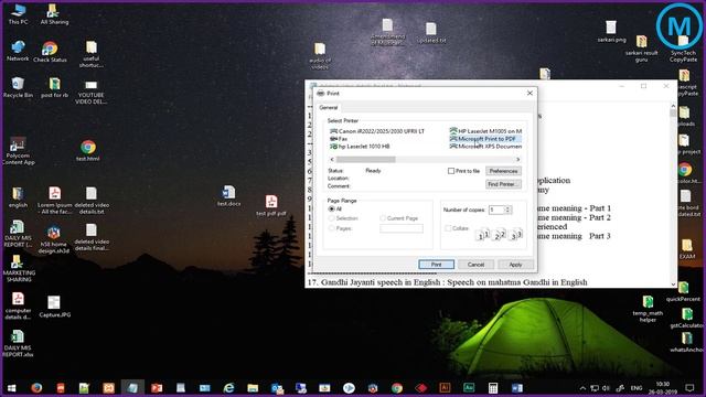 Microsoft print to PDF in windows 10 смотреть онлайн