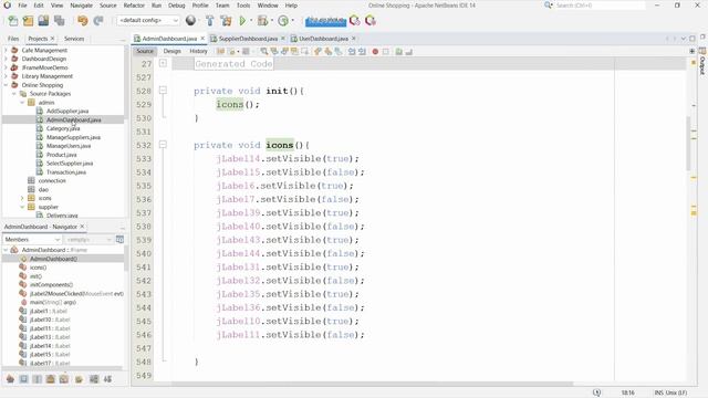 Online Shopping Management System in Java | NetBeans | MySQL | Part-8 смотреть онлайн