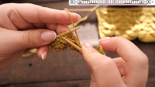 Узор «Молодая ель» спицами ? «Young spruce» knitting pattern смотреть онлайн