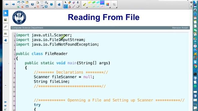Java File I/O - part 2: Reading From a Text File смотреть онлайн