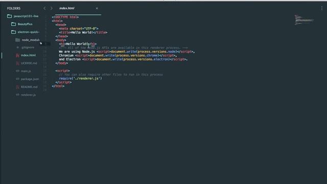 JavaScript + Electron 桌面應用程式開發入門（beauty+）上 смотреть онлайн