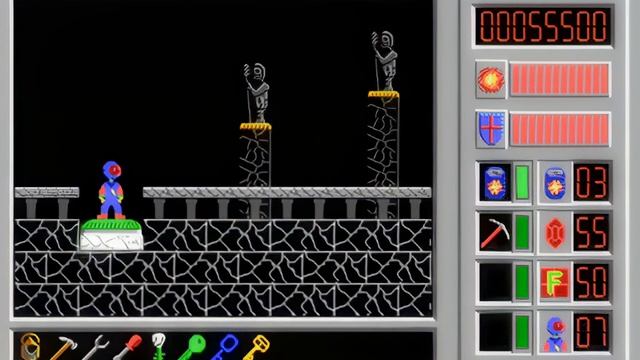 Copy protection in the game Captain Comic 2 Fractured Reality смотреть онлайн
