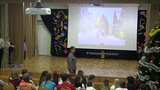 Новогодний концерт, 5Б класс - 2016 год смотреть онлайн