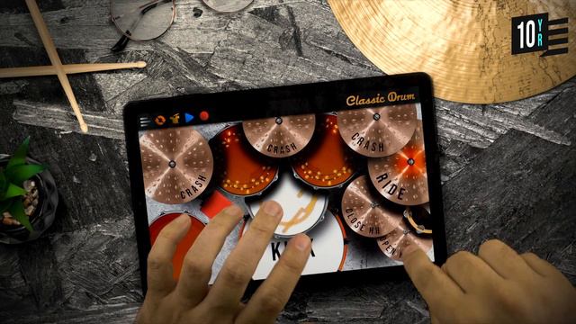 CLASSIC DRUM: Kit Retrofit (The Time Of The Oath - Helloween) 🥁 смотреть онлайн