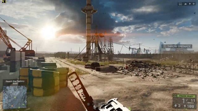 Battlefield 4 Campaign: Medium@1080p, GTX 850M DDR3 benchmark, VN7-571G Review смотреть онлайн