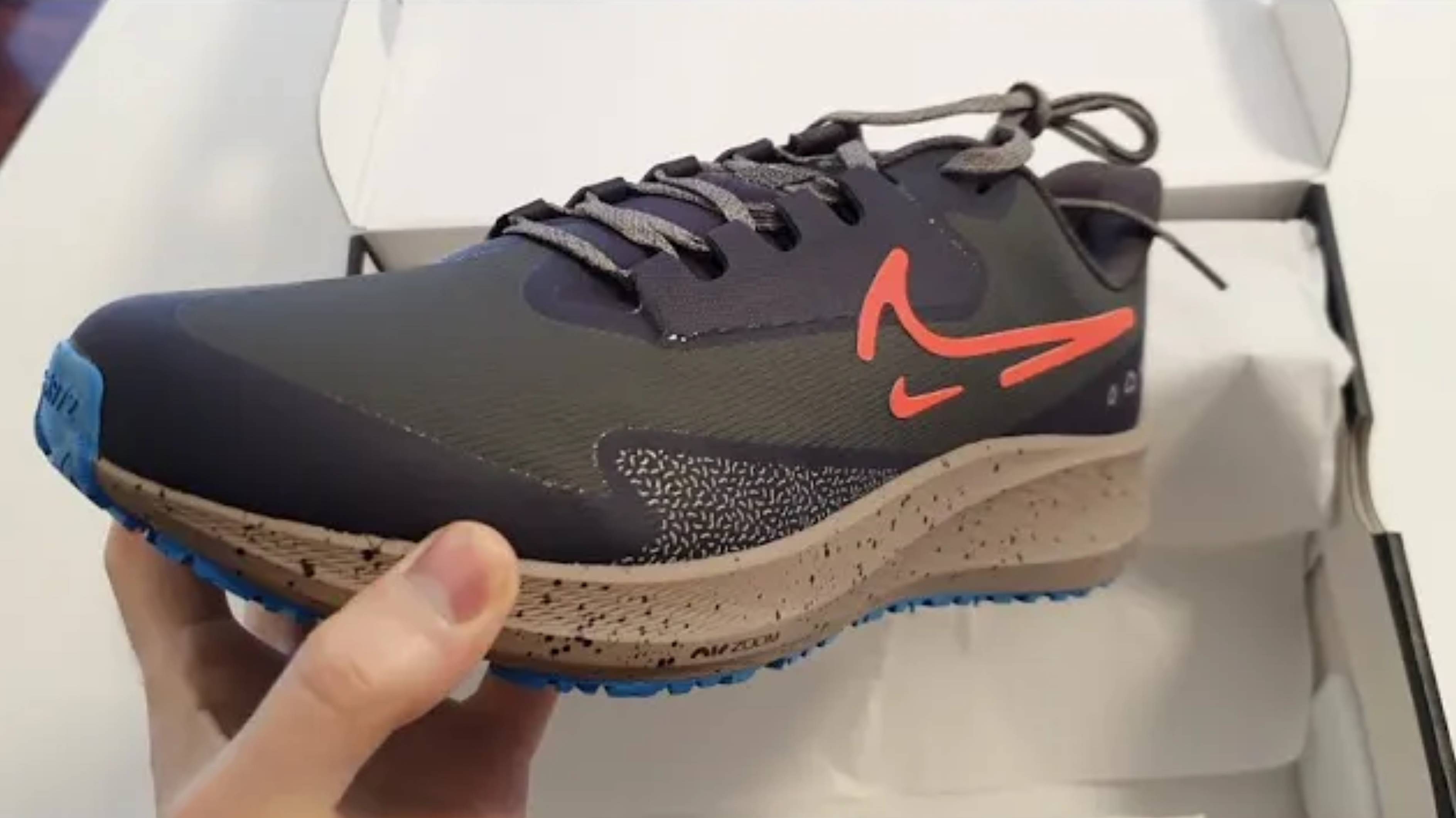 Распаковка и осмотр Nike Pegasus 39 Shield и Nike Pegasus 39. смотреть онлайн