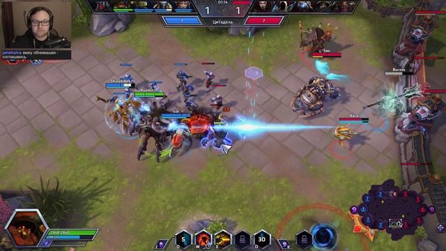 Heroes of the Storm с друзьями смотреть онлайн